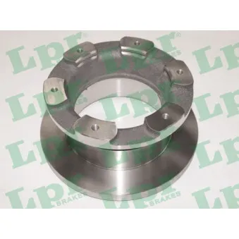 Jeu de 2 disques de frein arrière LPR I1025P