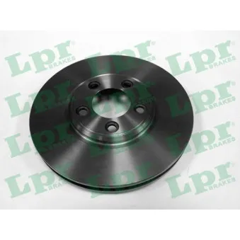 Jeu de 2 disques de frein avant LPR J1001V