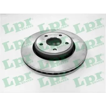 Jeu de 2 disques de frein avant LPR J2002V