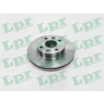 Jeu de 2 disques de frein avant LPR K2022V