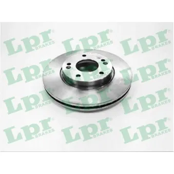 Jeu de 2 disques de frein avant LPR K2027V
