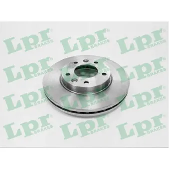 Jeu de 2 disques de frein avant LPR K2028V