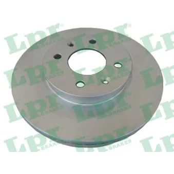 Jeu de 2 disques de frein avant LPR K2038VR