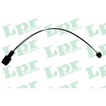 Contact d'avertissement, usure des plaquettes de frein LPR KS0026