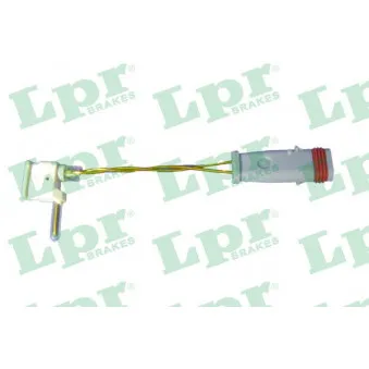 Contact d'avertissement, usure des plaquettes de frein LPR KS0065