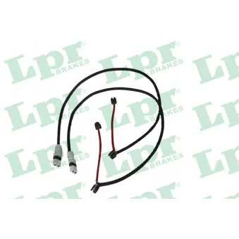 Contact d'avertissement, usure des plaquettes de frein LPR KS0102