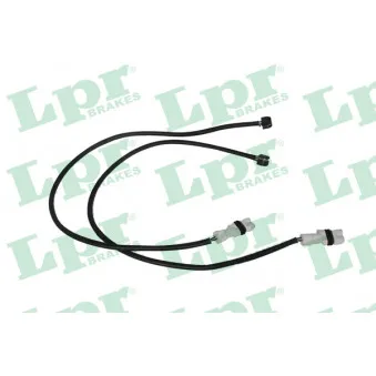 Contact d'avertissement, usure des plaquettes de frein LPR KS0110