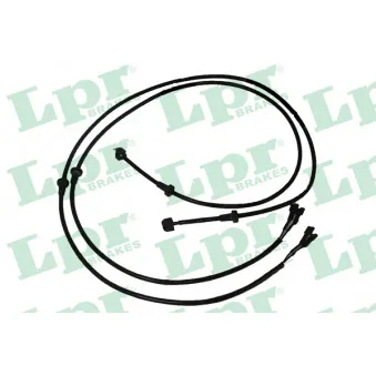 Contact d'avertissement, usure des plaquettes de frein LPR KS0116