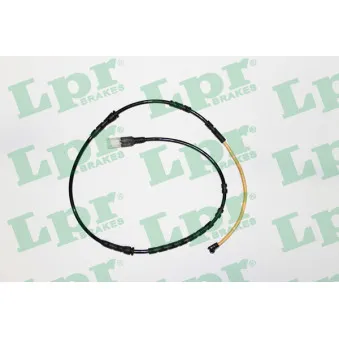 Contact d'avertissement, usure des plaquettes de frein LPR