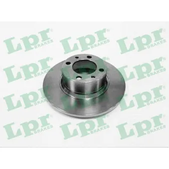 Jeu de 2 disques de frein avant LPR L1021P