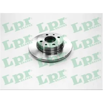 Jeu de 2 disques de frein avant LPR L1031P