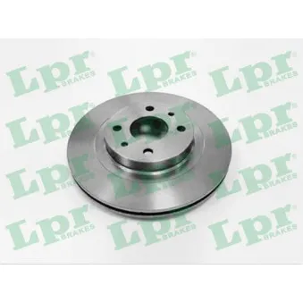 Jeu de 2 disques de frein avant LPR L1052V