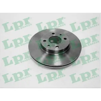 Jeu de 2 disques de frein avant LPR L2051V