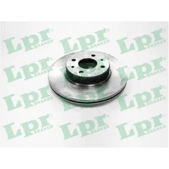 Jeu de 2 disques de frein avant LPR L2101V