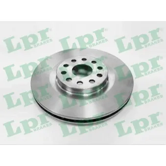 Jeu de 2 disques de frein avant LPR L2102V