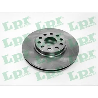 Jeu de 2 disques de frein avant LPR L2131V