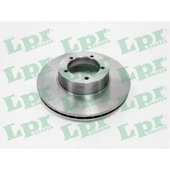 Jeu de 2 disques de frein avant LPR L4000V