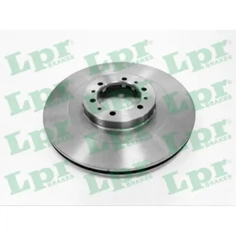 Jeu de 2 disques de frein avant LPR M1002V