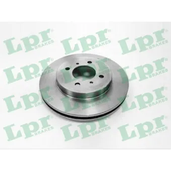 Jeu de 2 disques de frein avant LPR M1003V