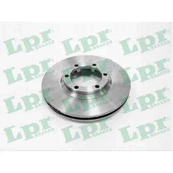 Jeu de 2 disques de frein avant LPR M1006V