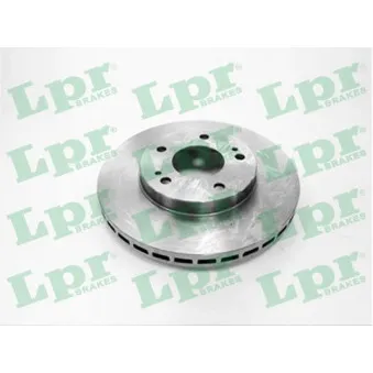 Jeu de 2 disques de frein avant LPR M1009V