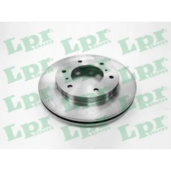 Jeu de 2 disques de frein avant LPR M1016V