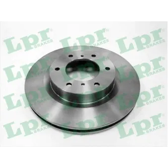 Jeu de 2 disques de frein avant LPR M1017V
