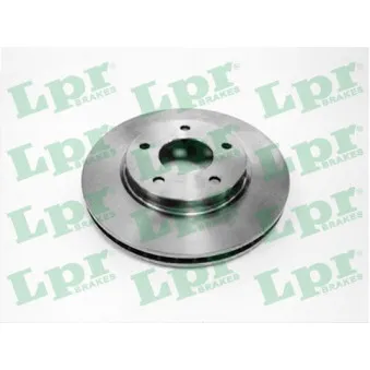 Jeu de 2 disques de frein avant LPR M1024V