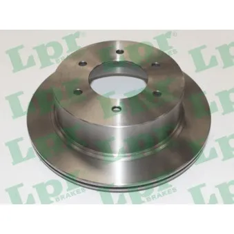 Jeu de 2 disques de frein avant LPR M1033V
