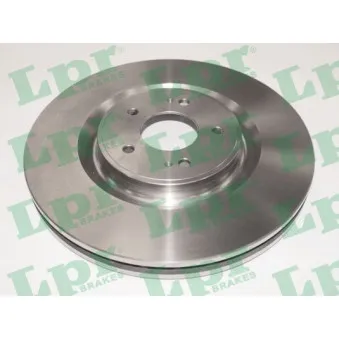 Jeu de 2 disques de frein avant LPR