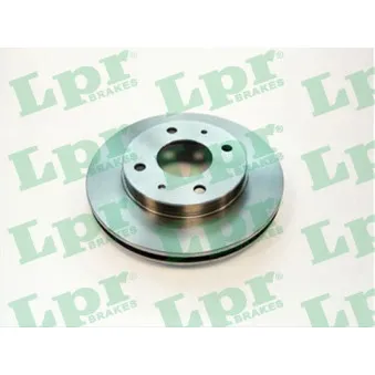 Jeu de 2 disques de frein avant LPR M1403V