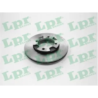 Jeu de 2 disques de frein avant LPR M1411V