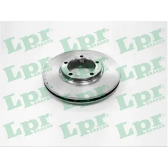 Jeu de 2 disques de frein avant LPR M1603V