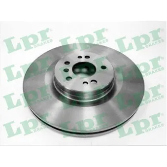 Jeu de 2 disques de frein avant LPR M2038V