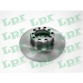 Jeu de 2 disques de frein avant LPR M2051P