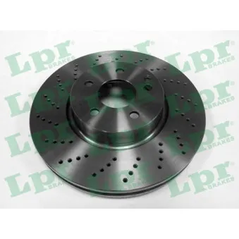 Jeu de 2 disques de frein avant LPR M2058V