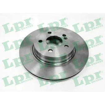 Jeu de 2 disques de frein arrière LPR M2062V