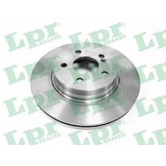 Jeu de 2 disques de frein arrière LPR M2062VR