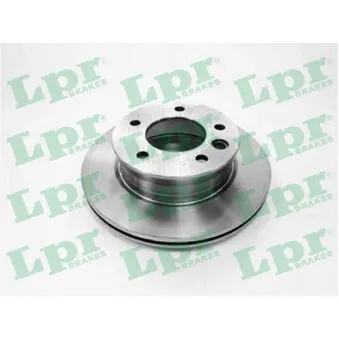 Jeu de 2 disques de frein avant LPR M2067V