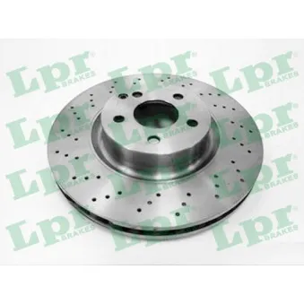 Jeu de 2 disques de frein avant LPR M2075V