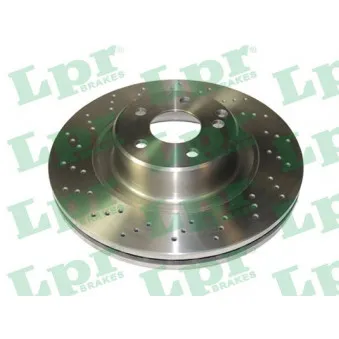 Jeu de 2 disques de frein avant LPR M2084V