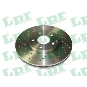 Jeu de 2 disques de frein avant LPR M2085V