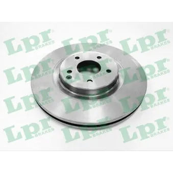 Jeu de 2 disques de frein avant LPR M2086V