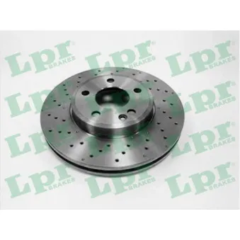 Jeu de 2 disques de frein avant LPR M2090V