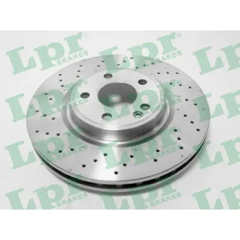 Jeu de 2 disques de frein avant LPR M2092VR