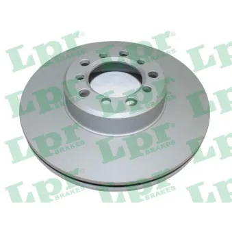 Jeu de 2 disques de frein avant LPR M2191VR