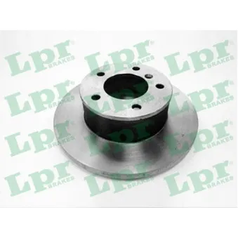 Jeu de 2 disques de frein avant LPR M2211P
