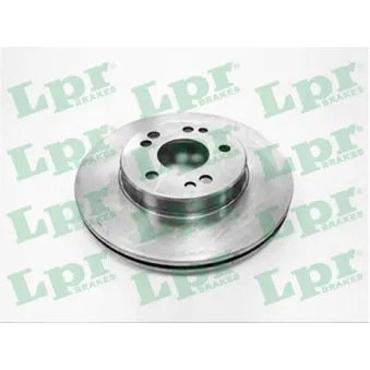 Jeu de 2 disques de frein avant LPR M2321V