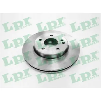 Jeu de 2 disques de frein avant LPR M2371V