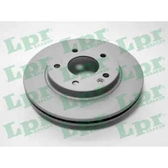 Jeu de 2 disques de frein avant LPR M2591VR